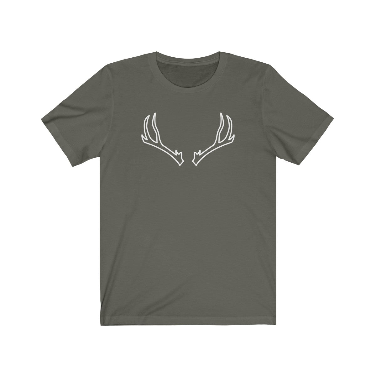 6-point Antler Outline