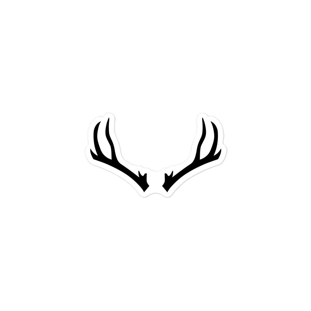 6-point Antler Sticker