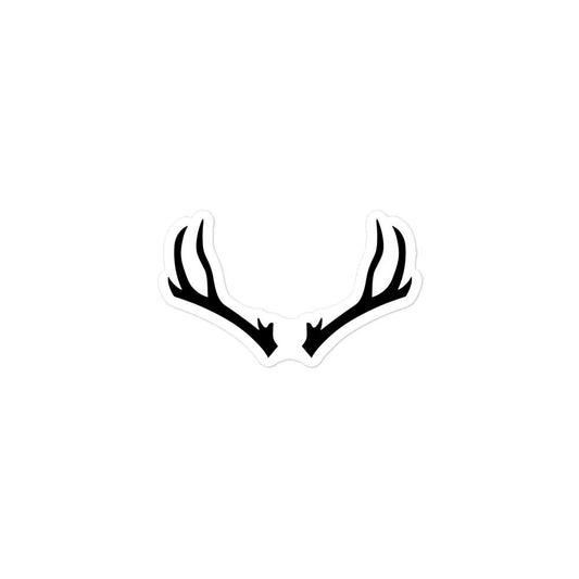 6-point Antler Sticker