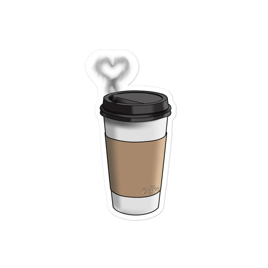 Coffee Cup Sticker