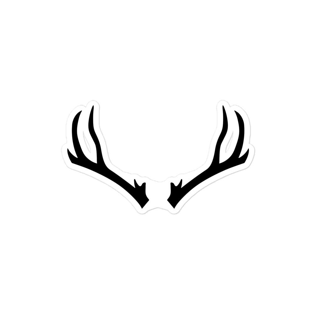 6-point Antler Sticker
