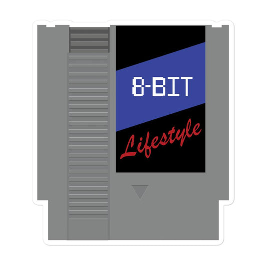 8-bit Lifestyle Sticker