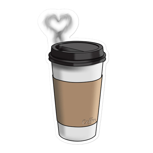 Coffee Cup Sticker