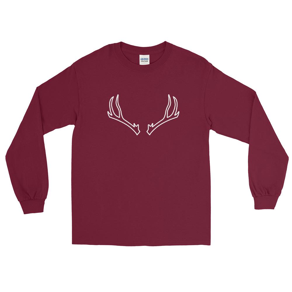 6-point Antler Outlined
