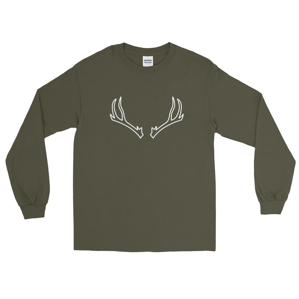6-point Antler Outlined