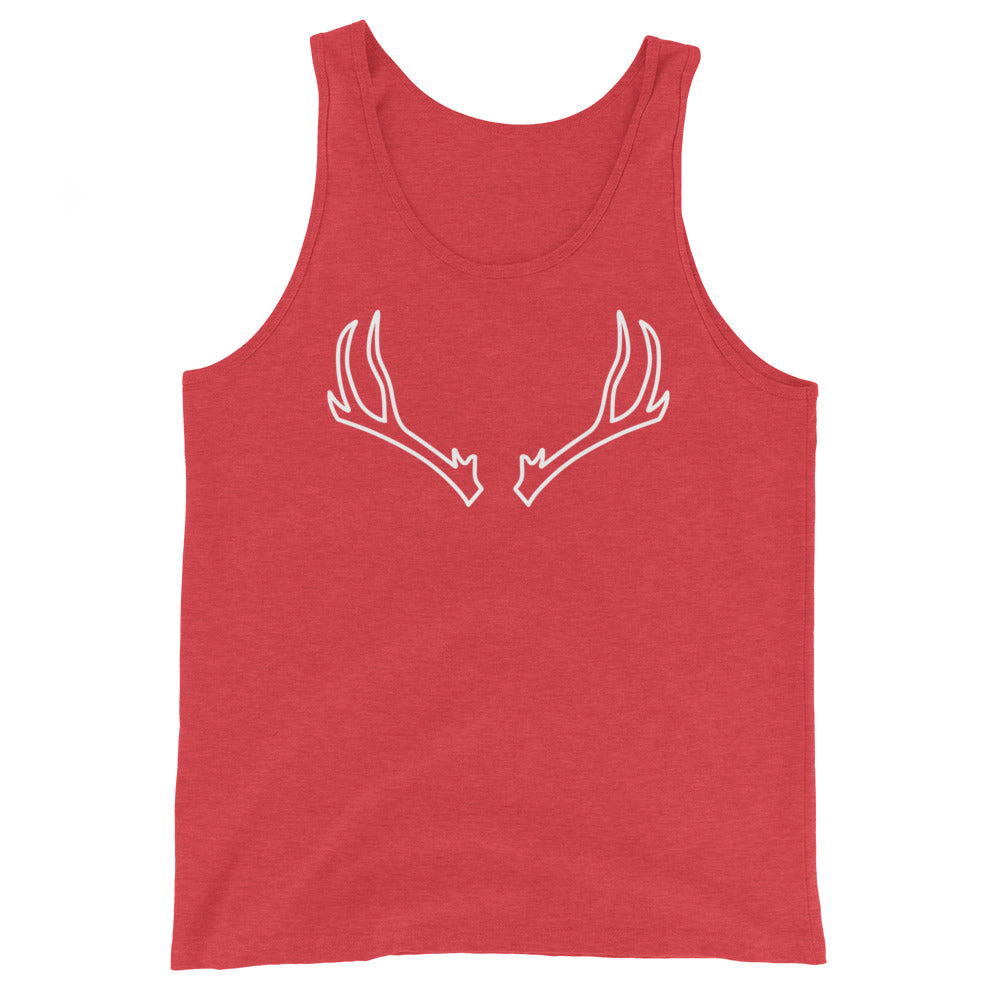 6-point Antler Outlined