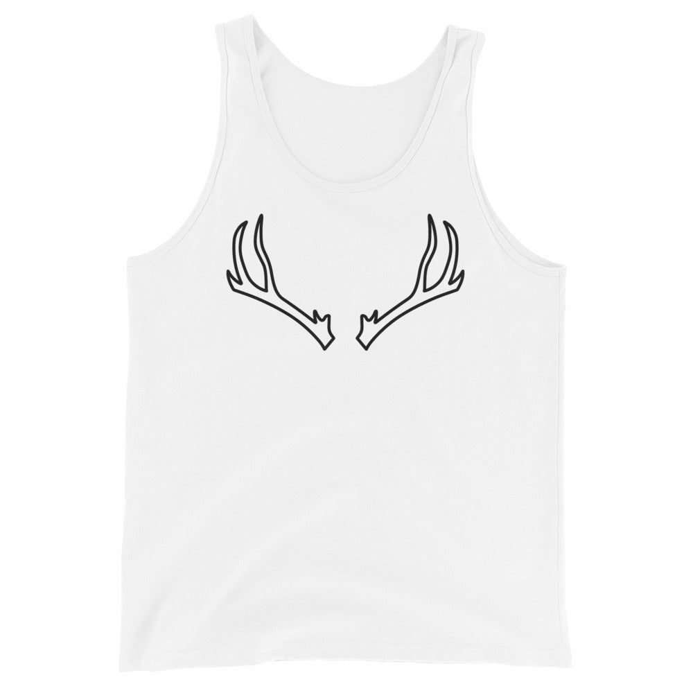 6-point Antler Outlined