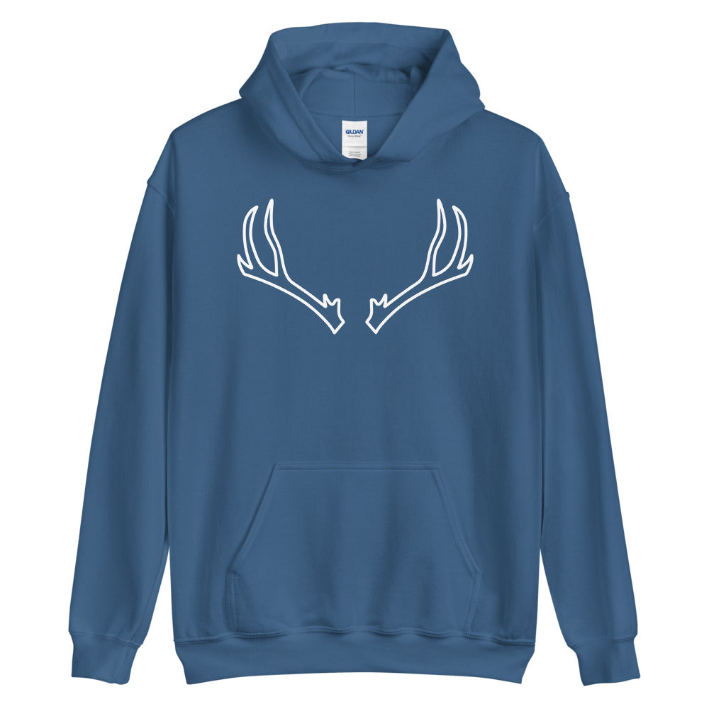 6-point Antler Outline