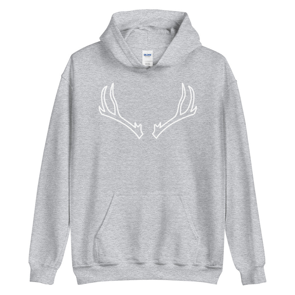 6-point Antler Outline
