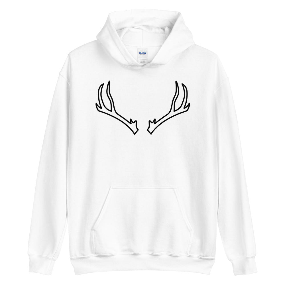 6-point Antler Outline