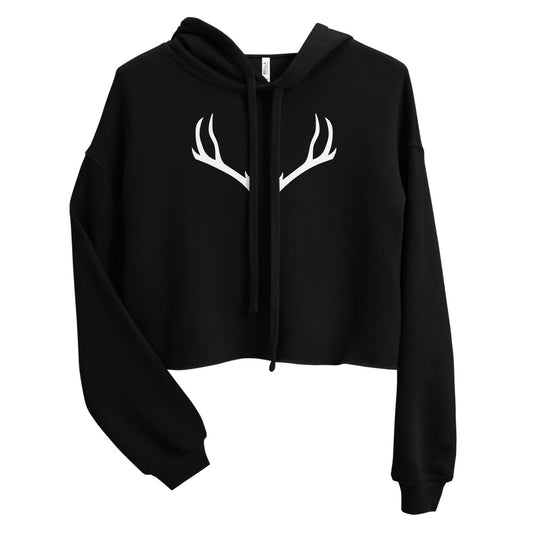 6-point Antler Crop Hoodie