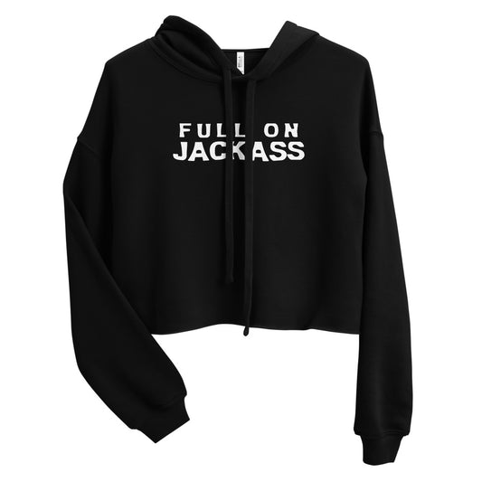 Full On Jackass Crop Hoodie