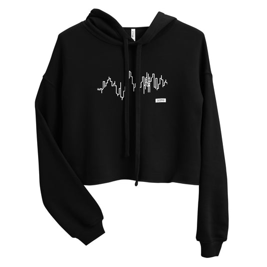 Scene Crop Hoodie