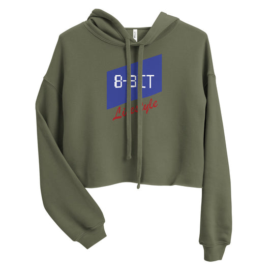 8-bit Lifestyle Crop Hoodie