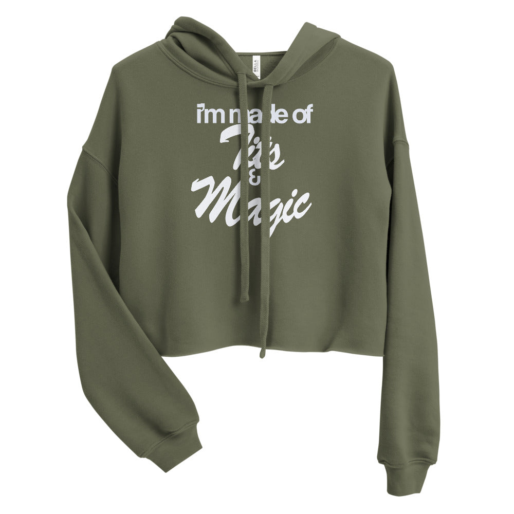 Tits & Magic Crop Hoodie