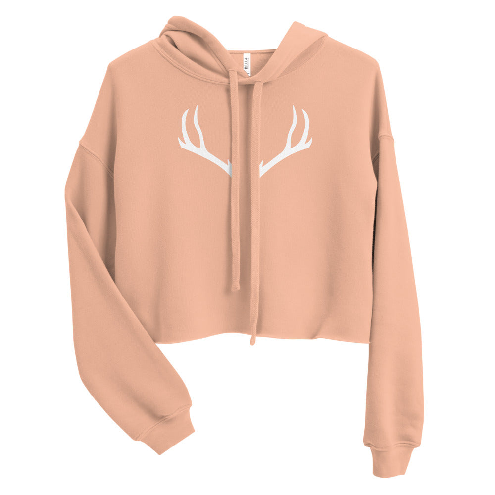 6-point Antler Crop Hoodie