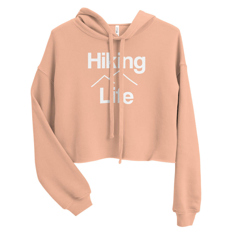 Hiking Life Crop Hoodie