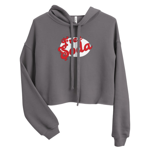 Free Soda Crop Hoodie