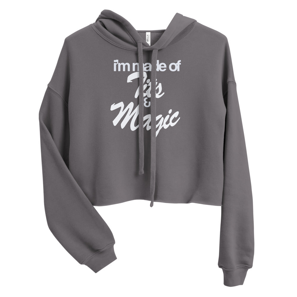 Tits & Magic Crop Hoodie
