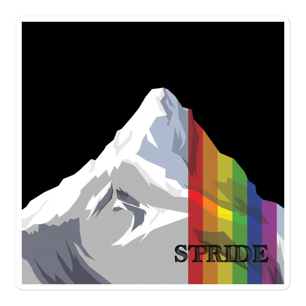 Stride Up The Mountain Pride / LGBTQ Sticker