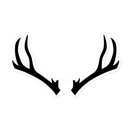 6-point Antler Sticker